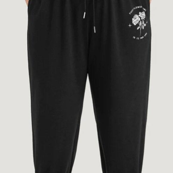 BloomChic Black Sweatpants (US14/16) - Picture 3 of 4